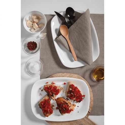 Vassoio Bormioli - Piatto da Portata Rettangolare Parma 34 cm