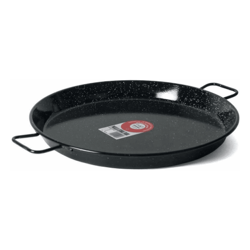 Garcima - Padella Smaltata Ideal a 2 Manici 50 cm per Paella Valenciana