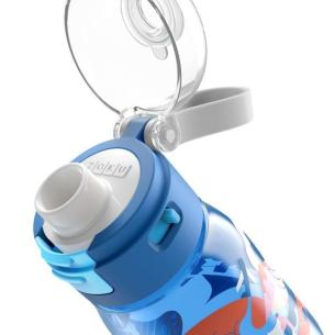 Zoku - Borraccia Bottiglia Bimbo con Flip Cappuccio Colore Rosa 475 ml 2