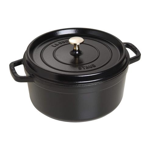 Staub Cocotte Blk 26 cm | Salernocasalinghi