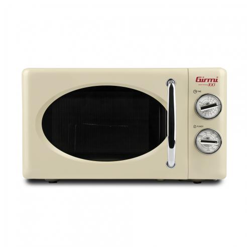 Girmi - FM21 Forno Elettrico a Microonde con Grill Vintage Crema