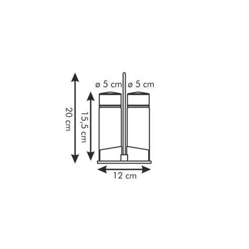 Tescoma - Oliera Set Olio e Aceto Linea Club 2 pezzi