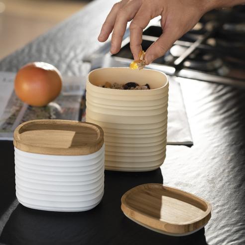 Guzzini - Barattolo Contenitore Tierra S 'Made for Nature' Senape