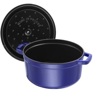 Staub - Cocotte Tonda 24 Blu in Ghisa Smaltata 2