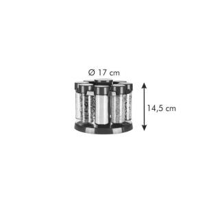 Tescoma - Portaspezie con Supporto Girevole Linea Season 2