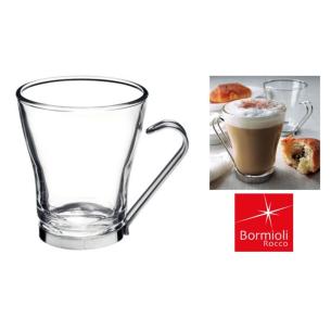Bormioli - Set 3 tazzine in vetro per cappucino linea oslo 23,5 cl 2