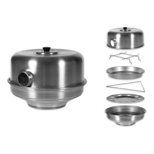 Pentole Agnelli - Fornetto in Alluminio con Occhio e Spargifiamma 35 cm