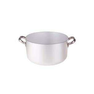 Pentole Agnelli - Casseruola Alta diametro 18 cm in Alluminio 3 mm con 2 Manici in Acciaio