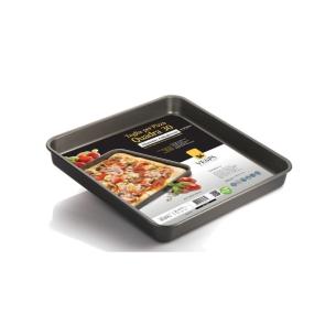 Vespa - Teglia Quadra in Alluminio Antiaderente Bassa 30 cm