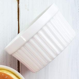 Stampo Cocotte in Porcellana Bianca per Forno 7 cm 2