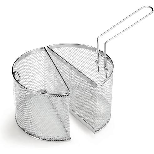 Lagostina - Pentola Multicottura in Acciaio Inox con Doppio Cestello 22 cm Linea rossa