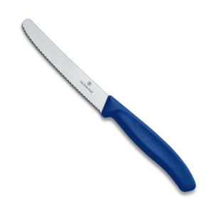 Victorinox - Coltello da Tavola Ondulato Swiss Classic Manico Blu 2