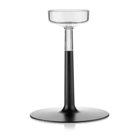 Guzzini - Set 5 Mestoli da Cucina Antiaderente con Base Nero