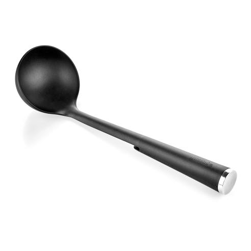 Guzzini - Set 5 Mestoli da Cucina Antiaderente con Base Nero