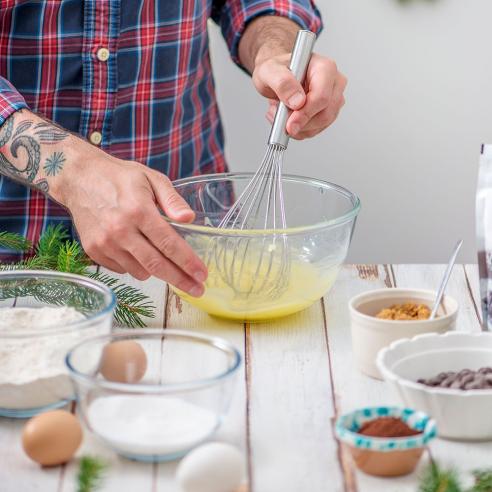 Decora - Frusta in Acciaio Inox per Dolci 20 cm