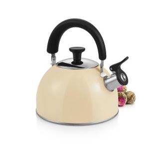 Tescoma - Bollitore Acqua Calda con Fischietto 2 Litri Crema