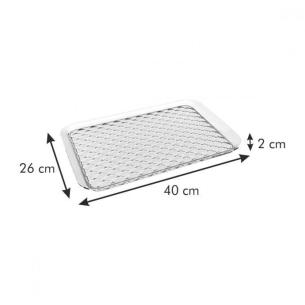 Tescoma - Vassoio da Portata in Plastica 40 cm Diamanti 2