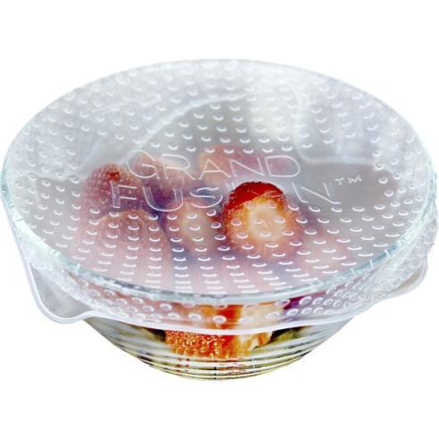 Brix - Set 2 Coperchi Estensibili in Silicone Riutilizabili