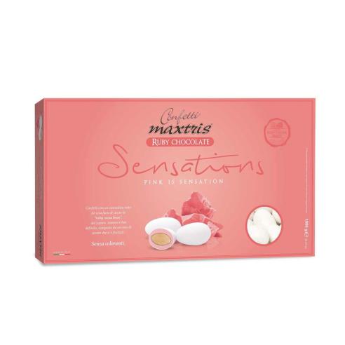 Maxtris - Confetti Ruby Chocolate 1 kg senza glutine