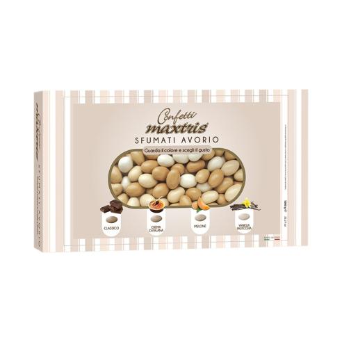Maxtris - Confetti sfumati avorio 1 kg senza glutine
