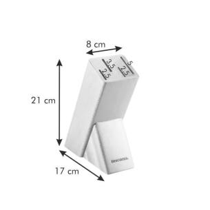 Tescoma - Ceppo di Legno per coltelli 4 posti 2