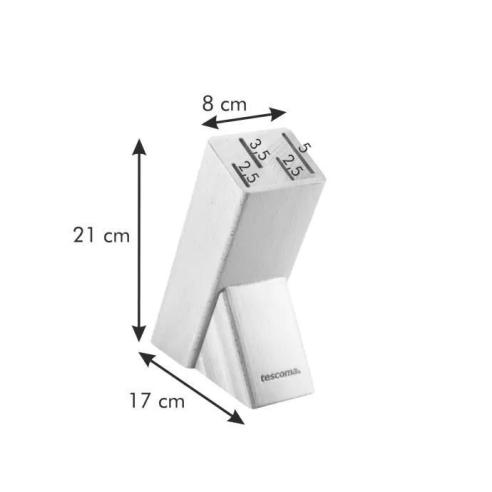 Tescoma - Ceppo di Legno per coltelli 4 posti