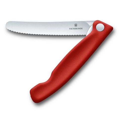 Victorinox - Coltello da Tavola Classic pieghevole lama ondulata