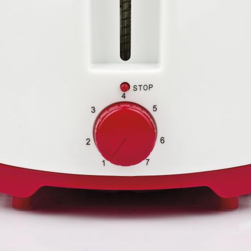 Girmi - Tostapane elettrico 2 fette TP10 bianco