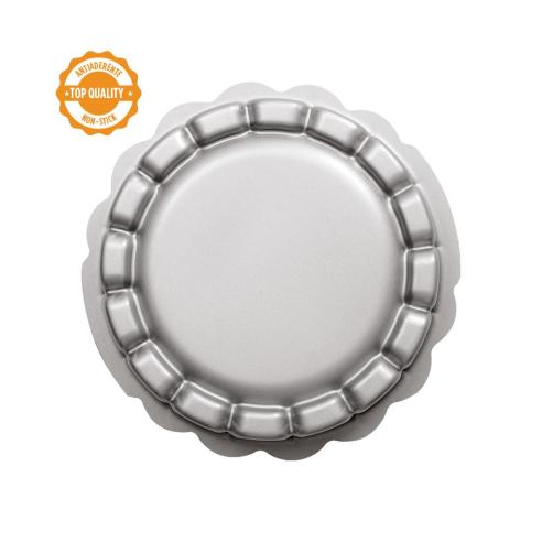 Teglia Decora - Stampo in Alluminio Anodizzato Antiaderente Charlotte 20 cm