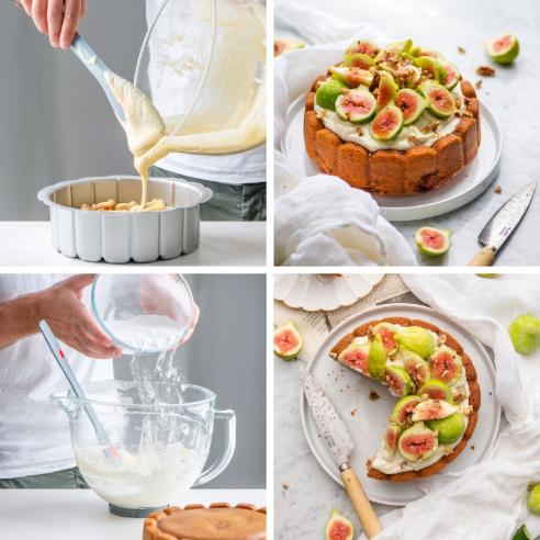 Teglia Decora - Stampo in Alluminio Anodizzato Antiaderente Charlotte 20 cm