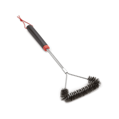 Weber - Spazzola per griglie barbecue BBQ three sided 45 cm