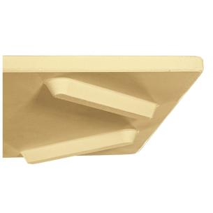 Kuchenprofi - Pietra refrattaria da forno per pizza rettangolare con piedini cm 40 2