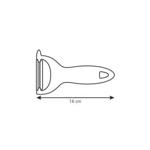 Tescoma - Sbucciatore decoratore julienne con lama laterale 2