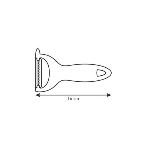 Tescoma - Sbucciatore decoratore julienne con lama laterale