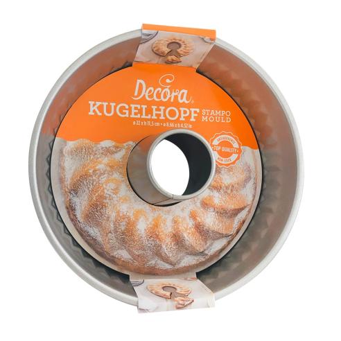 Decora - Stampo ciambella kugelhopf diametro 22
