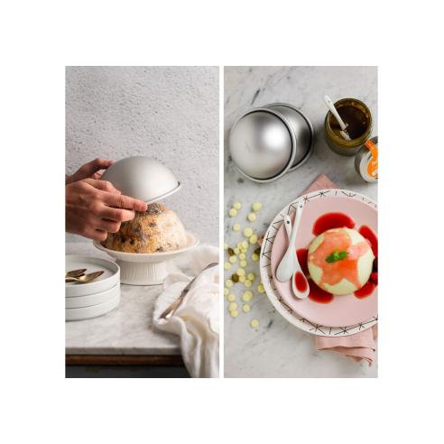 Decora - Stampo Mezza Sfera Alluminio Anodizzato