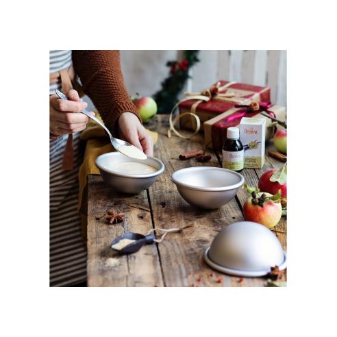 Decora - Mezza Sfera in Alluminio Anodizzato 22x9h