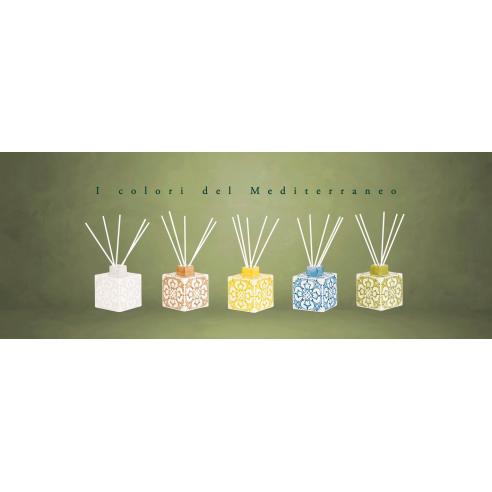 Cupido&co - Diffusore Blu con Boccetta di Essenza alla Vaniglia