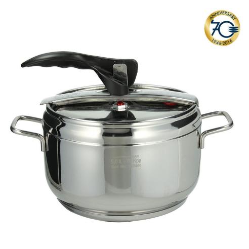 MISTYQ PENTOLA PRESSIONE 5LT  GRANCUCINA ACCIAIO