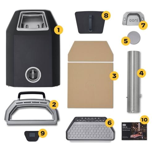 Ooni Karu 16 Forno pizza multicombustibile legna, carbone o gas