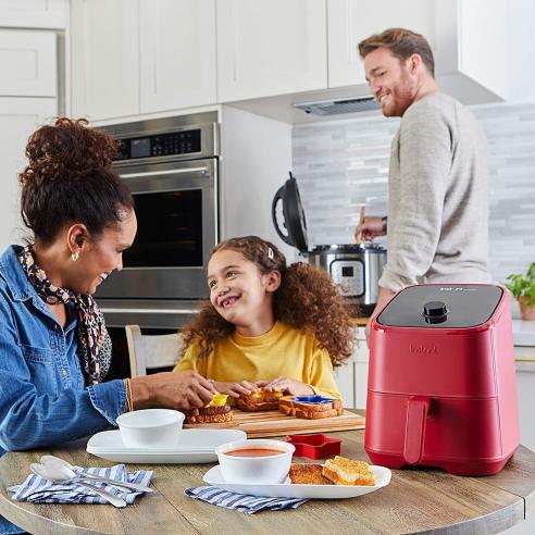Friggitrice ad aria Instant vortex mini air fryer 2 litri colore rosso