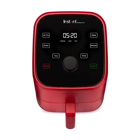 Friggitrice ad aria Instant vortex mini air fryer 2 litri colore rosso