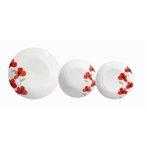 Tognana - Servizio di piatti in porcellana 18 Pz Madison Pop Visby