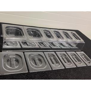 MProduction - Porta condimenti in policarbonato 6 posti con vashette 2