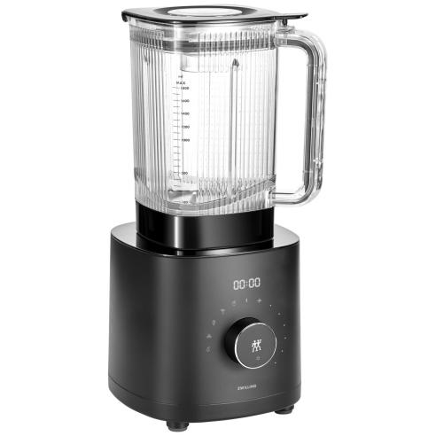 Zwilling - Frullatore Elettrico da Tavolo Enfinigy alte prestazioni 1600 watt 1,8 litri Nero