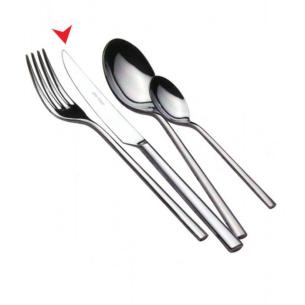 Salvinelli - Coltello da tavola forgiato modello 250 in acciaio inox spessore 5 mm set 12 pezzi