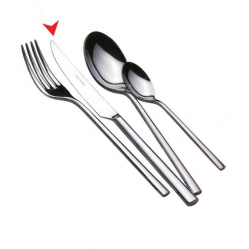 Salvinelli - Coltello da tavola forgiato modello 250 in acciaio inox spessore 5 mm set 12 pezzi