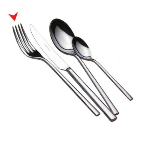 Salvinelli - Forchetta da tavola modello 250 in acciaio inox spessore 5 mm set 12 pezzi