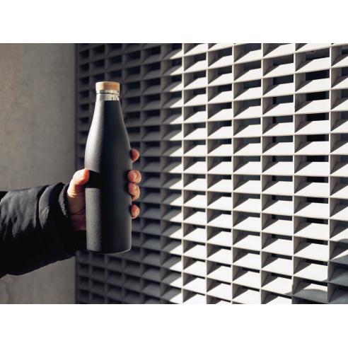 Sigg - Bottiglia termica Meridian da 500 ml in acciaio inox 18/8 nera