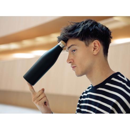 Sigg - Bottiglia termica Meridian da 700 ml in acciaio inox 18/8 nera